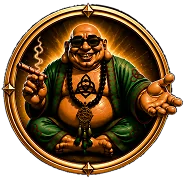 Angry Yoga Buddha logo