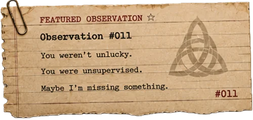 Featured observation — view all observations